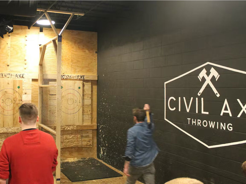 Civil Axe Throwing Fort Smith Riverfront RV Resort